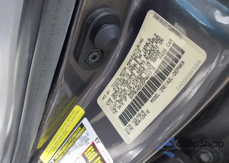 2013 Toyota Corolla Le from USA, damaged, VIN 5YFBU4EE2DP086870